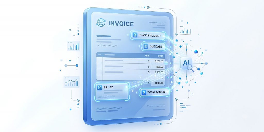 AI OCR nhận diện nội dung hóa đơn điện tử